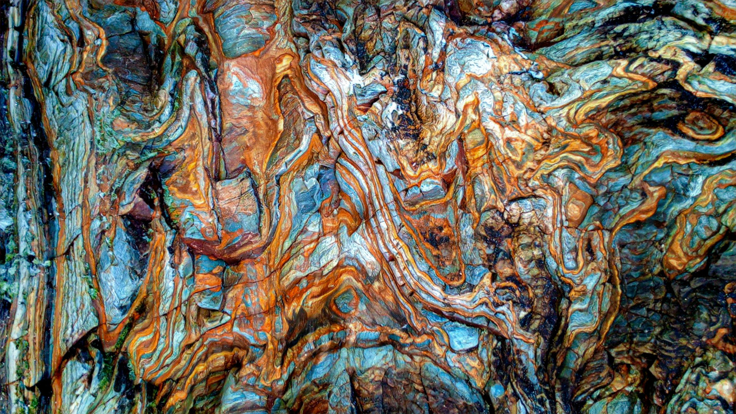 Reliefs Roches de Bordardoué - Belle île en mer