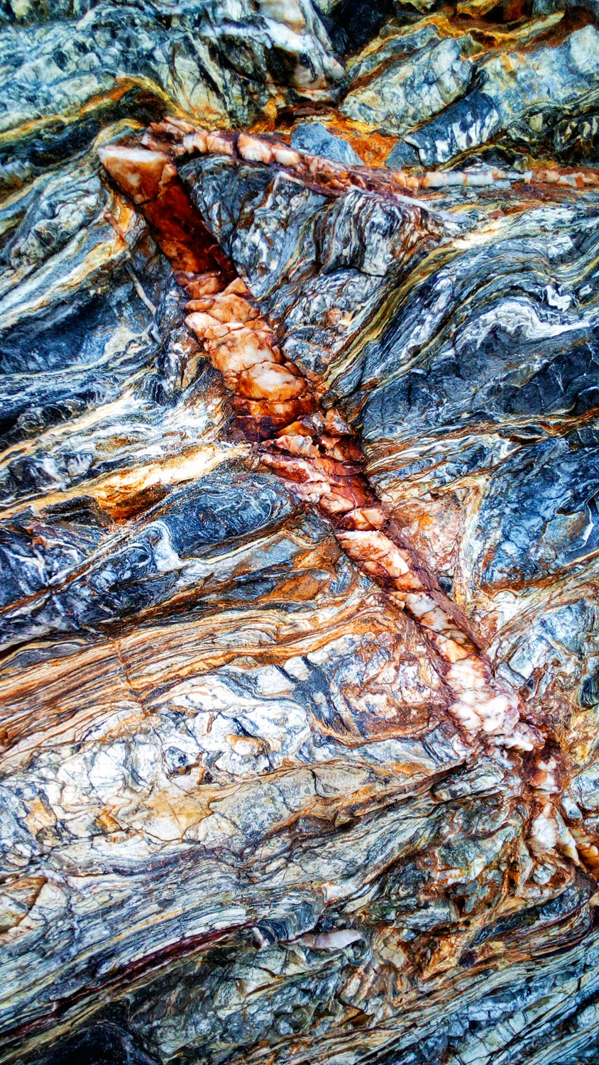 Reliefs Roches de Bordardoué - Belle île en mer